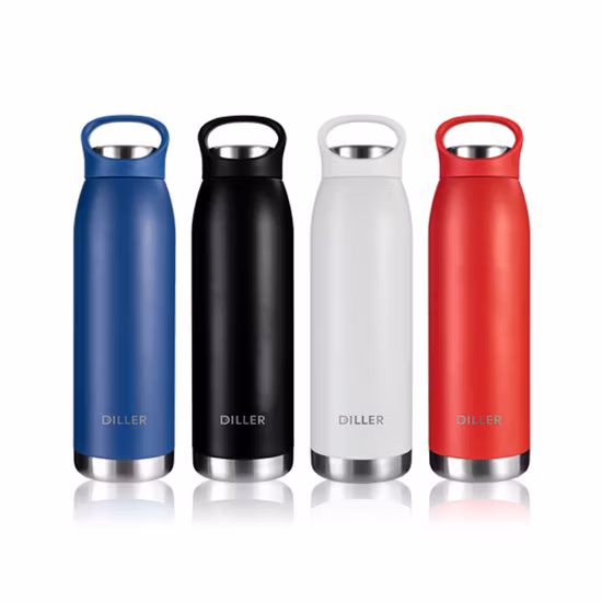Vacuum Insulated Thermal Stainless Steel Sports Thermo Flask Water Bottle