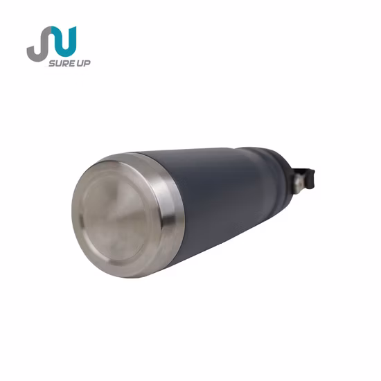 550ml 650ml Wholesale Customed Double Wall Stainless Steel Water Bottle with Handle Thermos Vacuum Flask for Sports